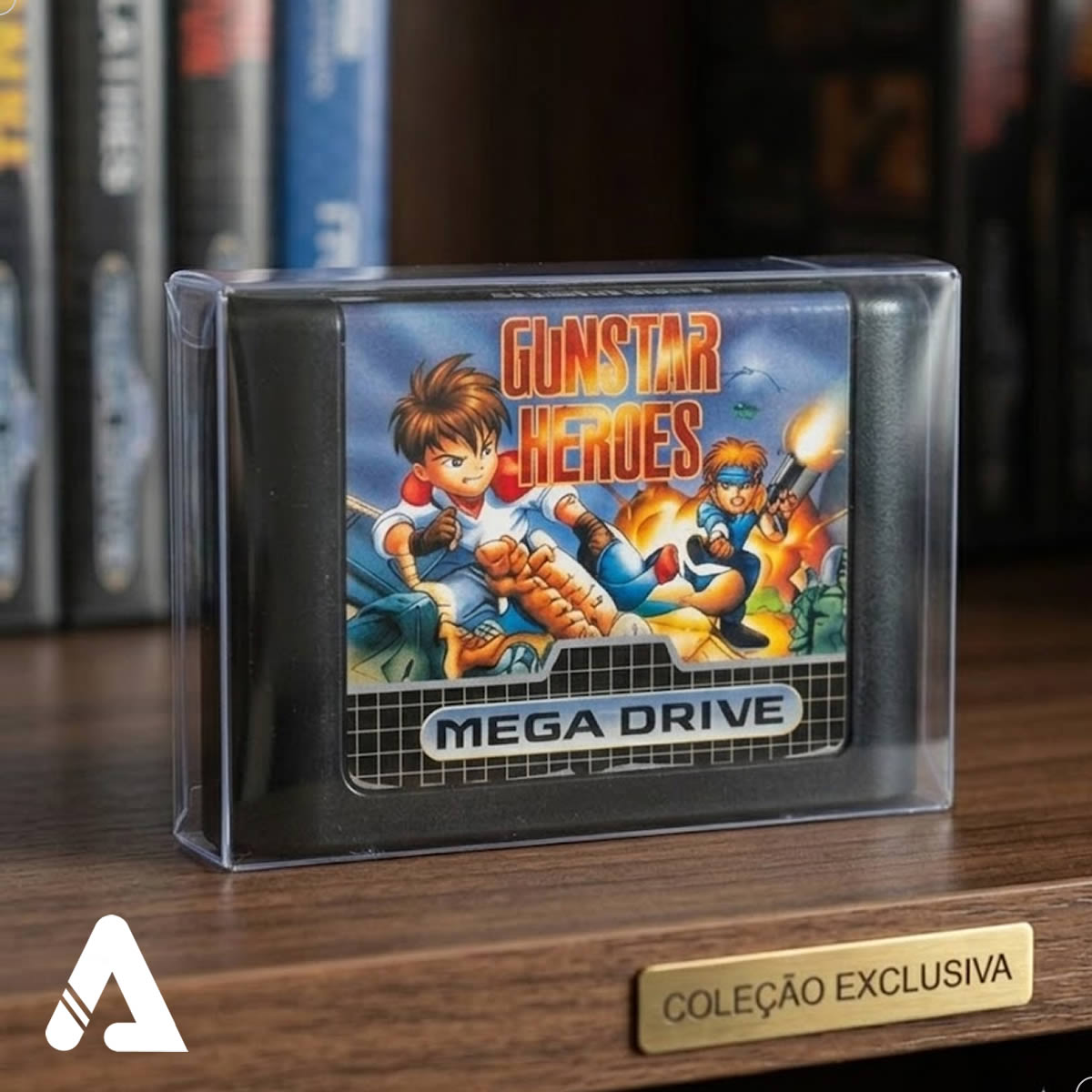 Caixa Protetora para Cartucho Loose Mega Drive e Master System