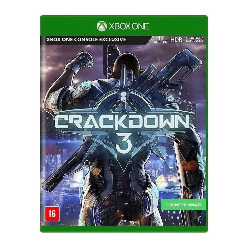 Jogo Xbox One Crackdown 3 - Mídia Física - Novo - Exclusivo - Power Hit  Games