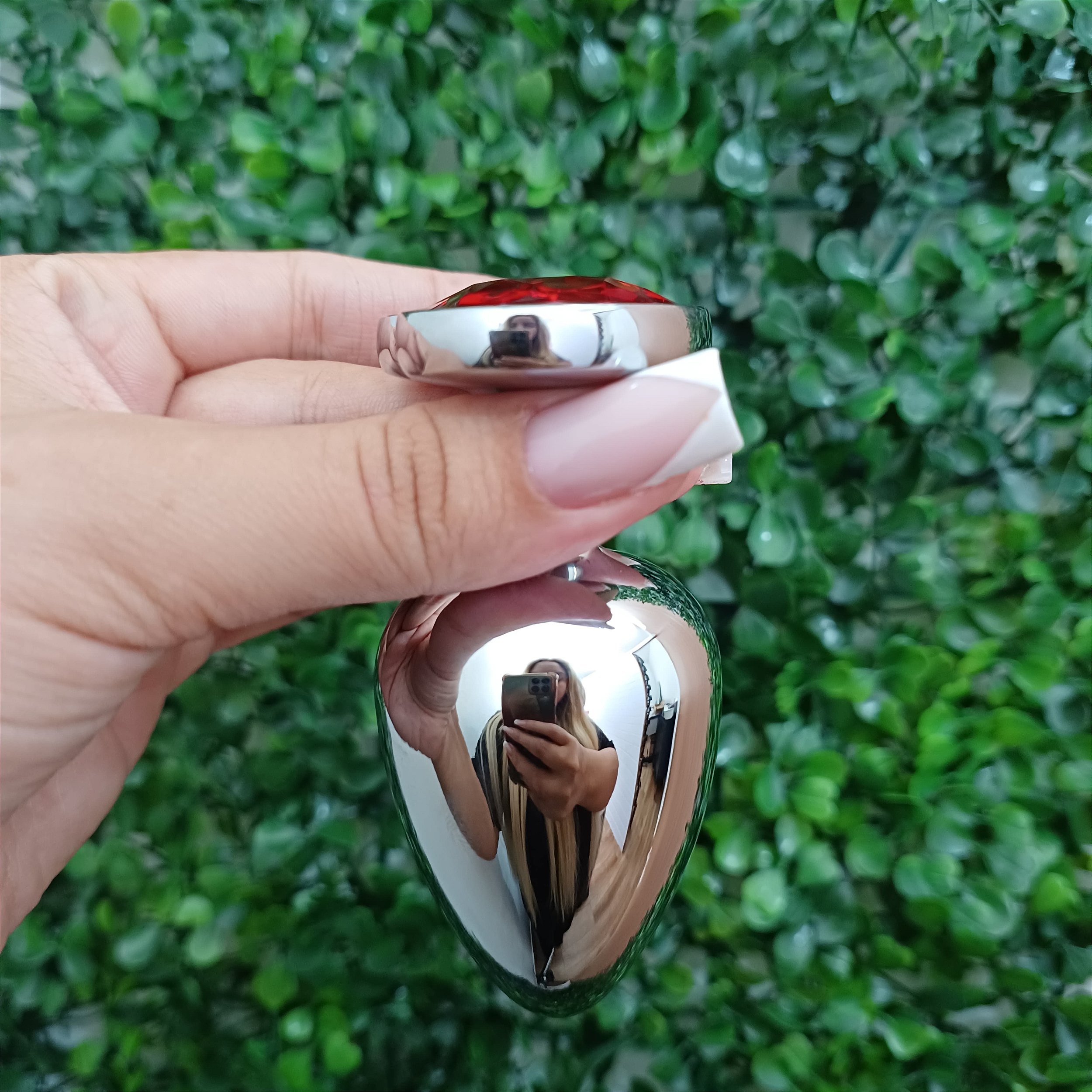 Plug Anal em Formato de Corao G - sabrinaamarastore