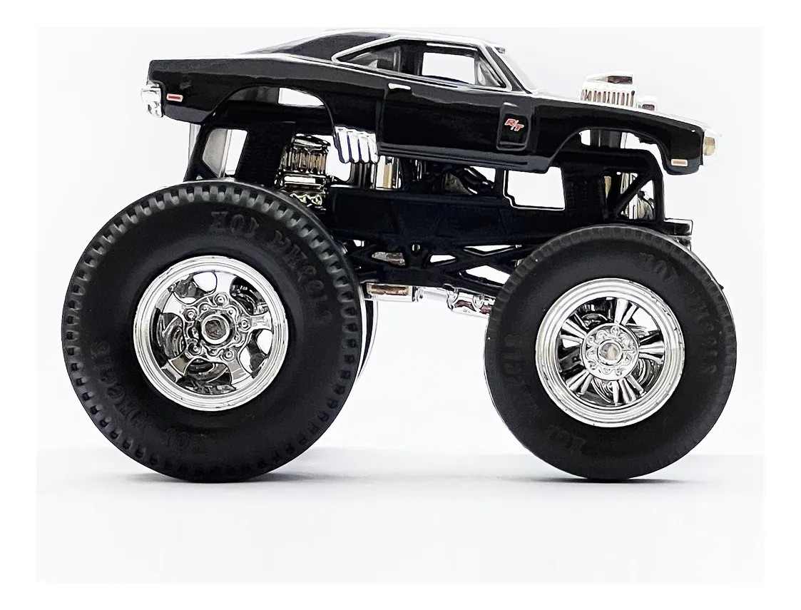 Monster Trucks Hot Wheels Roda-Livre Escala 1:64 - Battitude