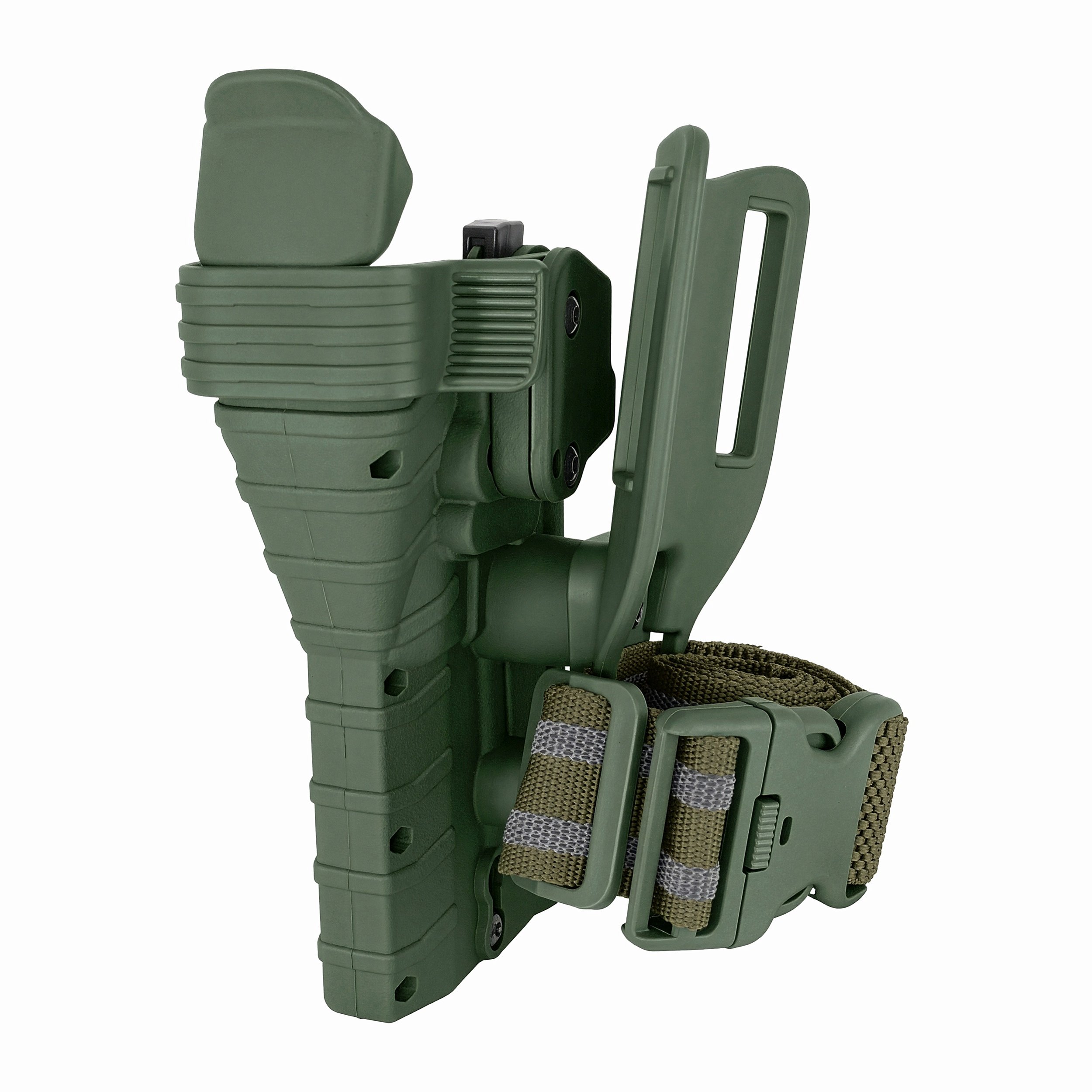 Airsoft Mid Ride Coldre G5F Mid-Ride Bélica - COM Protetor de Red Dot - Verde - Loja ...