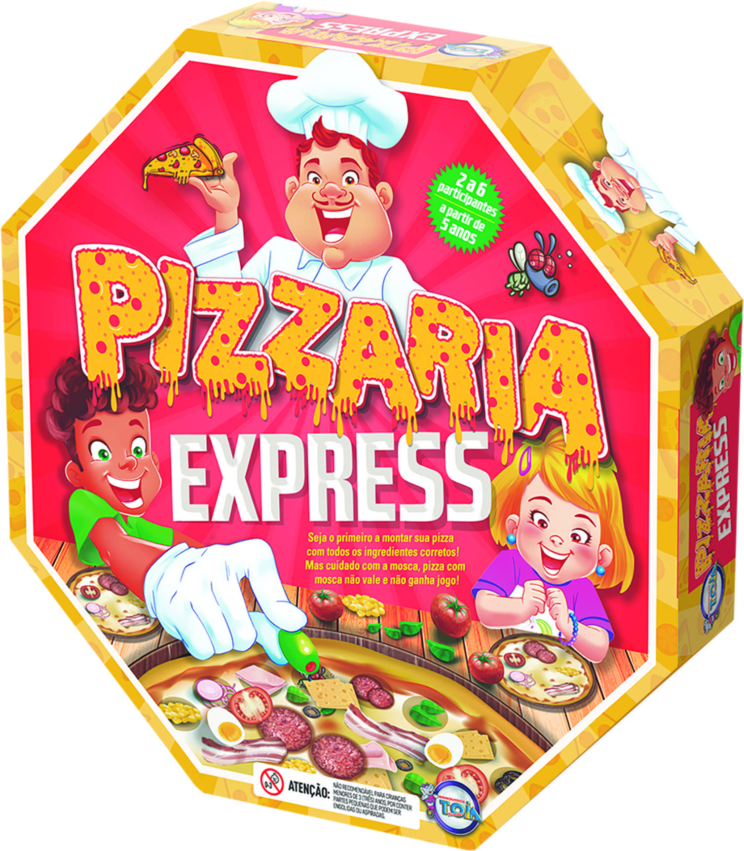 Brinquedo jogo da pizza