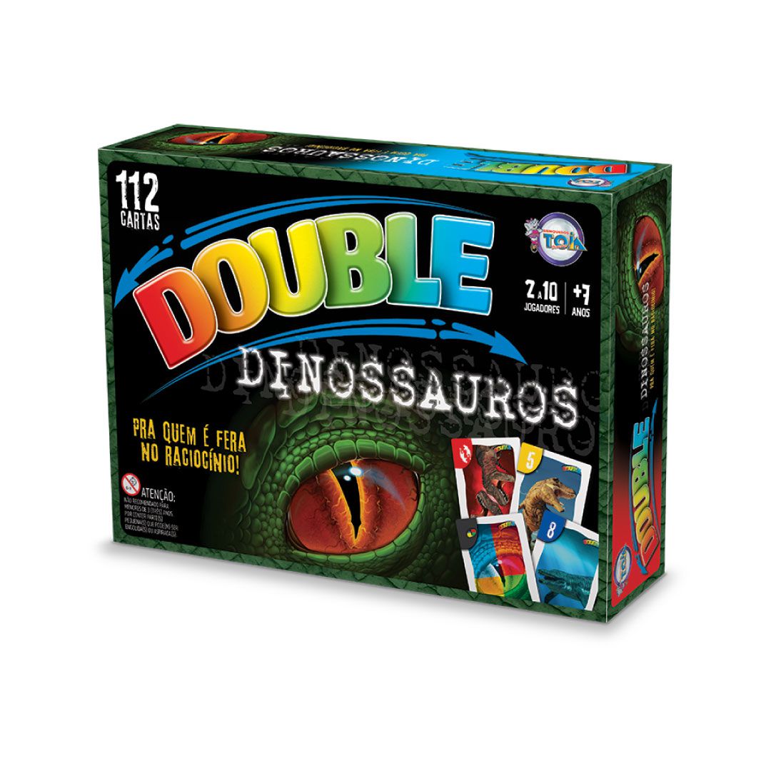 Jogo de Memória Dinossauros - Toia Brinquedos