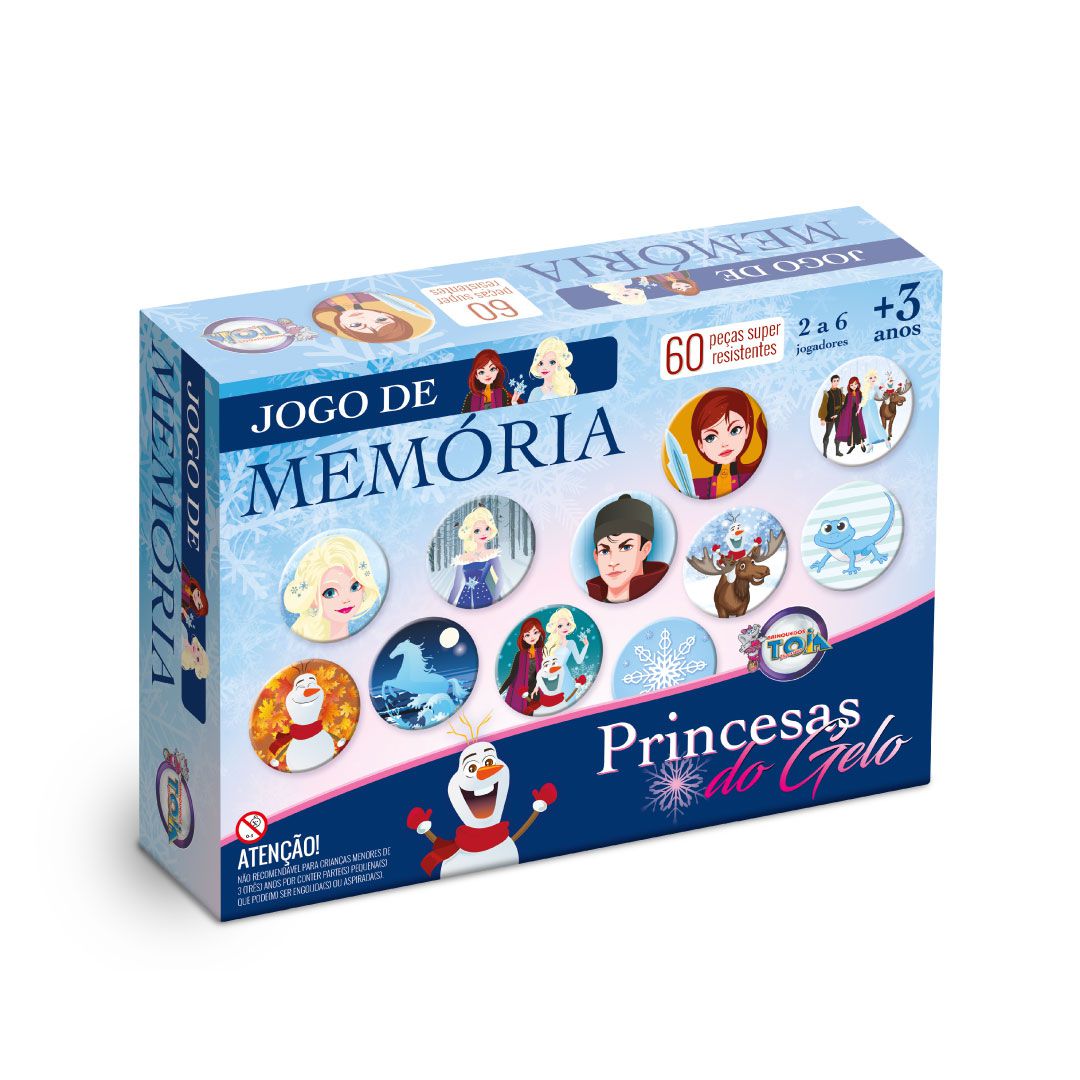 MobiBrink  JOGO DA MEMÓRIA - PRINCESA - Brinquedos