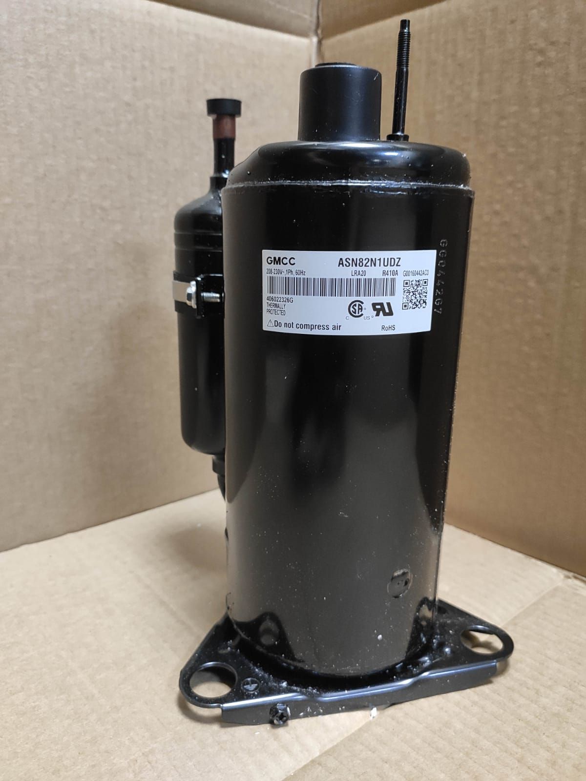 Compressor Rotativo 9000 BTU 220V R410 1532588 W10601136 - Gold Service ...