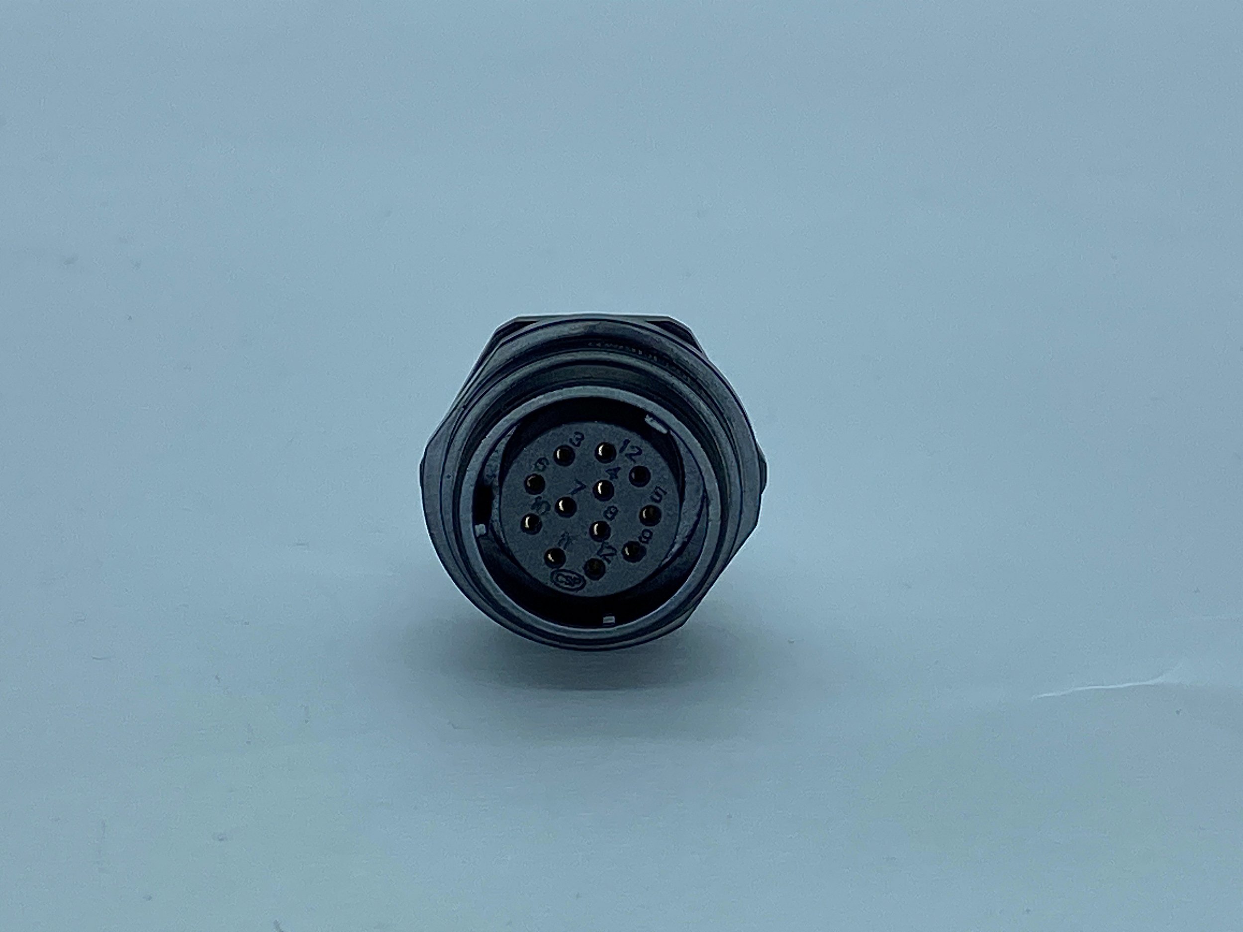 Conector 12 pinos femea painel boxer soldas