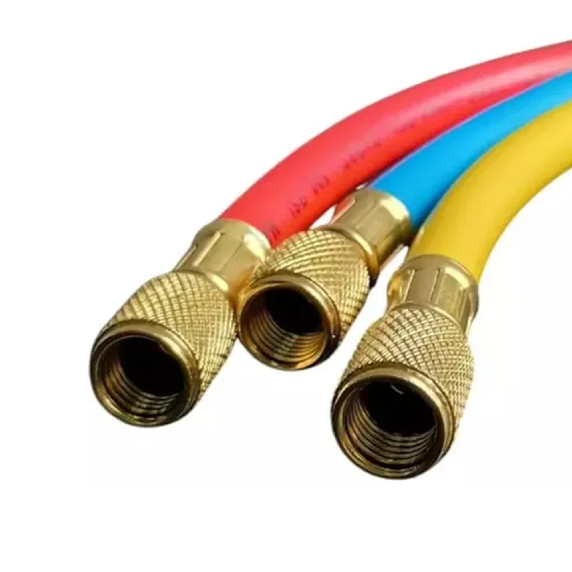 Mangueira Manifold 90cm gás 410 kit 3 mangueiras - MF Refrigeração