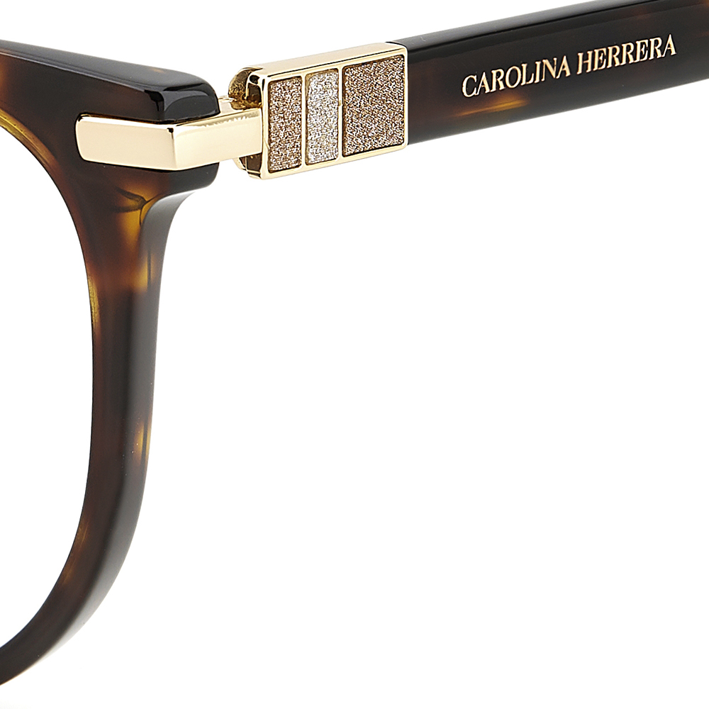 Armação de Óculos Carolina Herrera Her 0156 086 - 53 Marrom - Compre ...