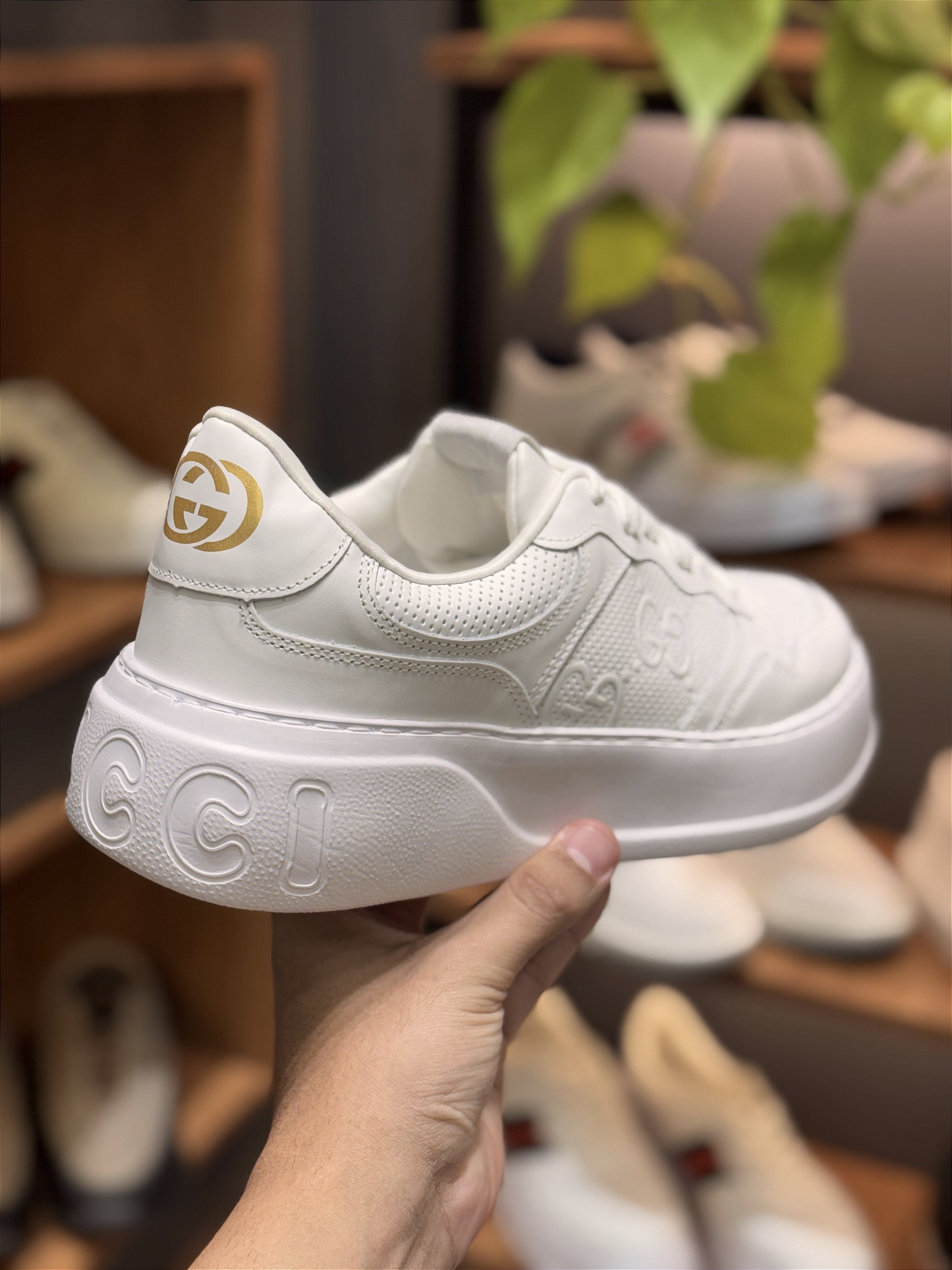 Tenis Gucci Masculino Sapato Branco Gucci Tênis Gucci HENRALI STORE