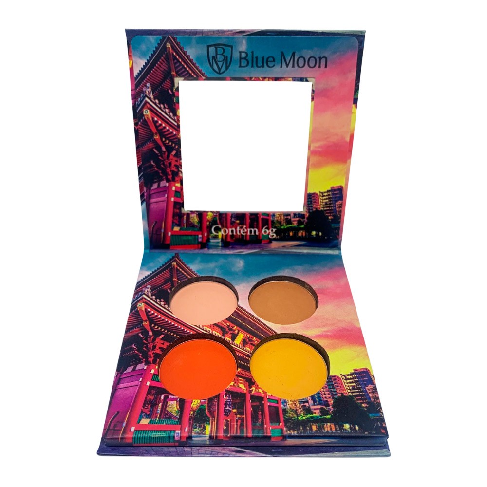 Quarteto de Sombras Matte - Tokyo Blue Moon