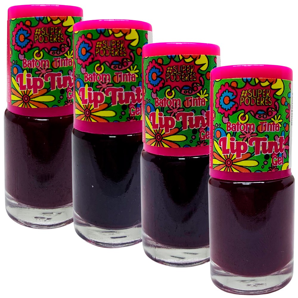 Lip Tint Gel Super Poderes Distribuidora de Maquiagens Virtual Make