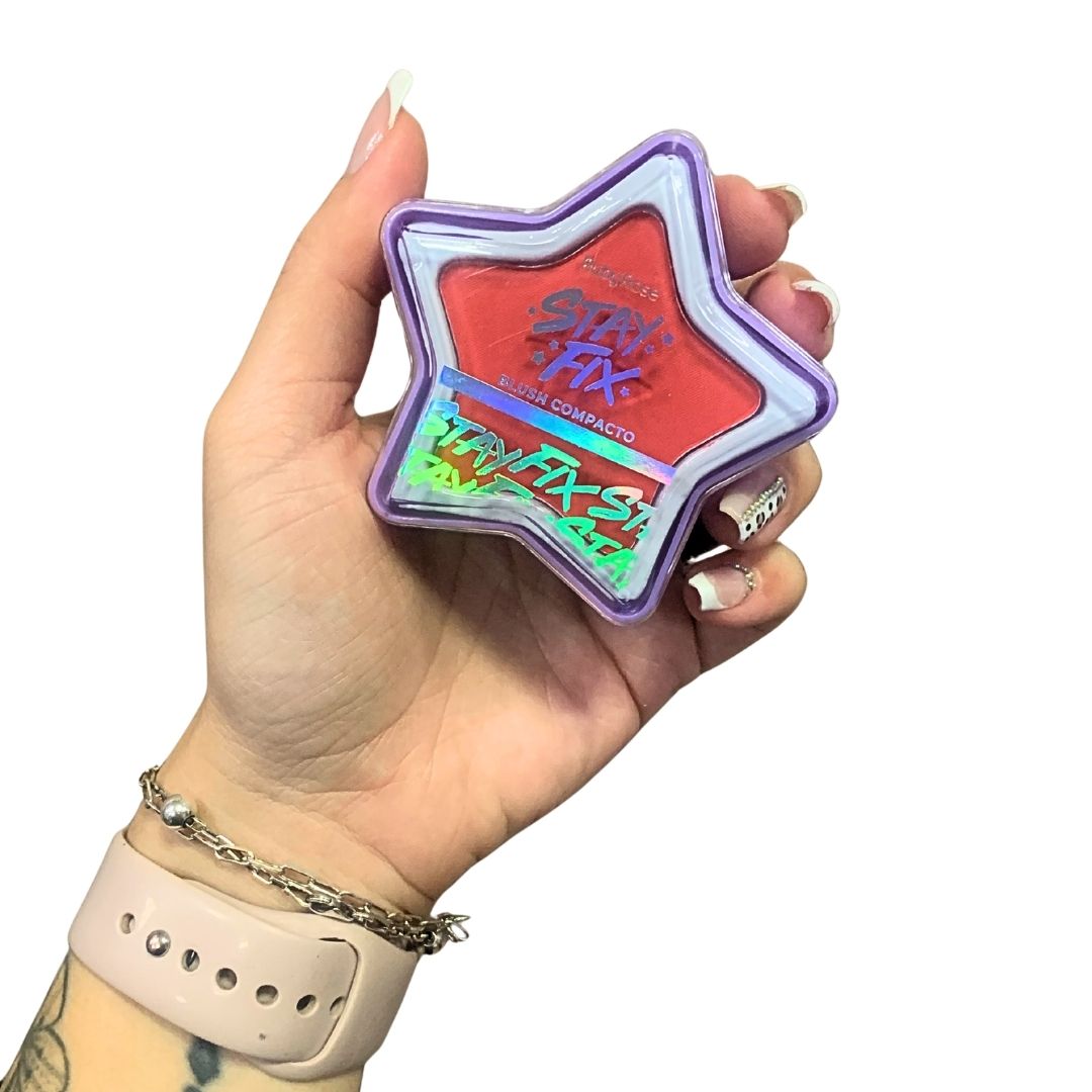 Blush Compacto Estrela Stay Fix Ruby Rose | Ruby Rose Cosméticos
