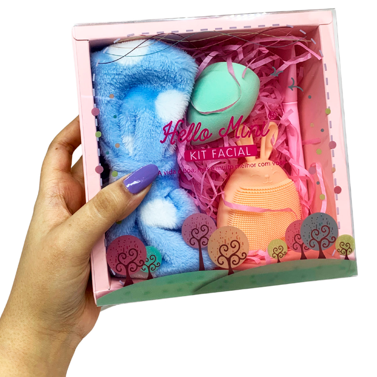 Kit Facial 04 Itens para Skin Care Hello Mini | Revender - Virtual