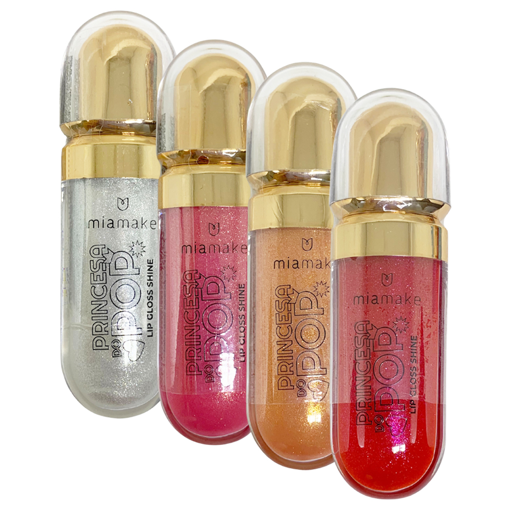 Lip Gloss Shine Princesa do Pop Mia Make | Fashion Makeup - Virtual ...