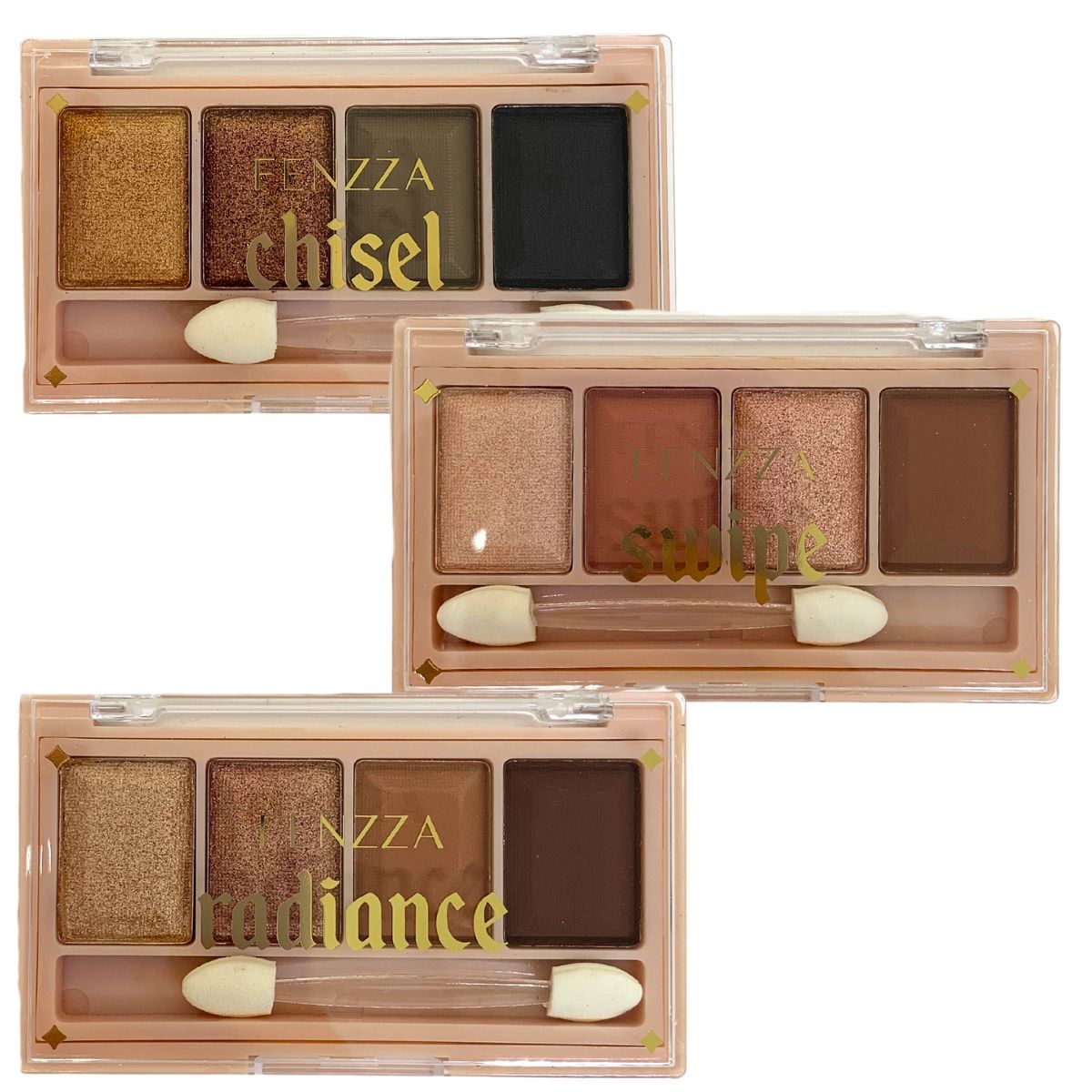 Paleta de Sombra Swipe, Chisel, Radiance Fenzza | Revender