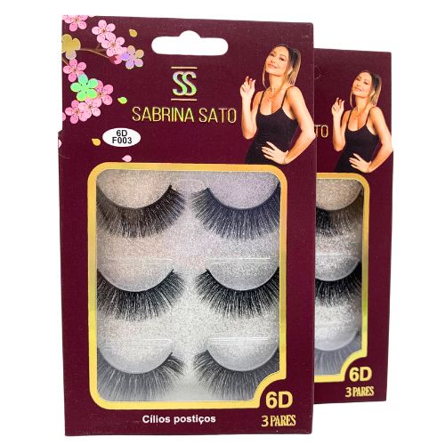 Cílios Postiços 6D F003 Sabrina Sato | Makes - Virtual Make | Maquiagem ...
