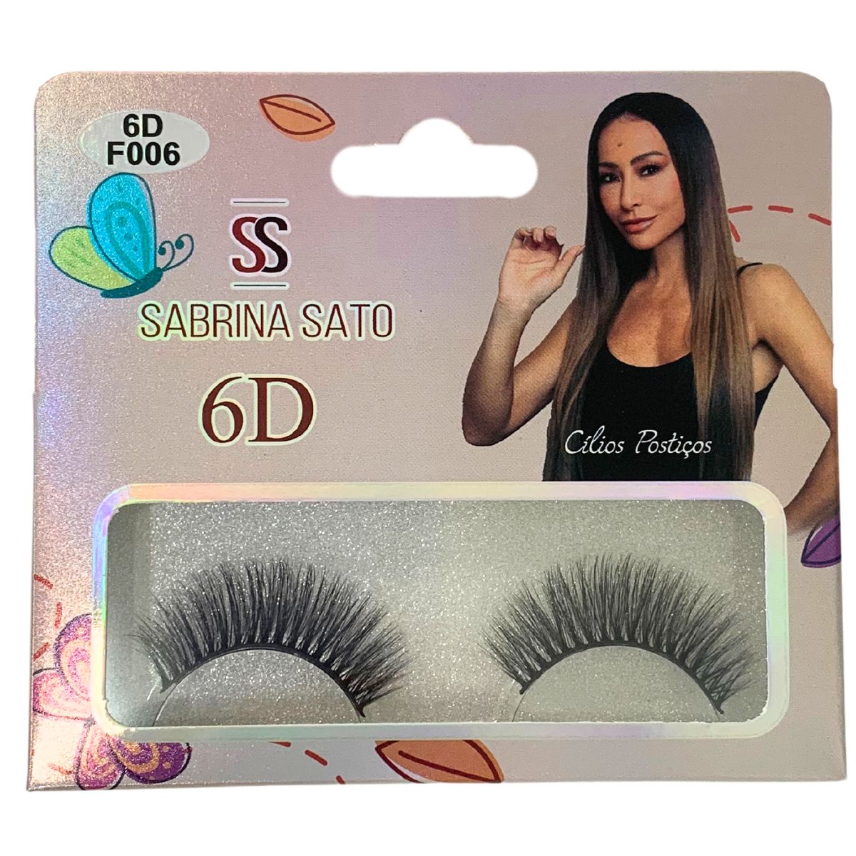 Cílios Postiços 6D F006 Sabrina Sato | Revenda - Virtual Make ...