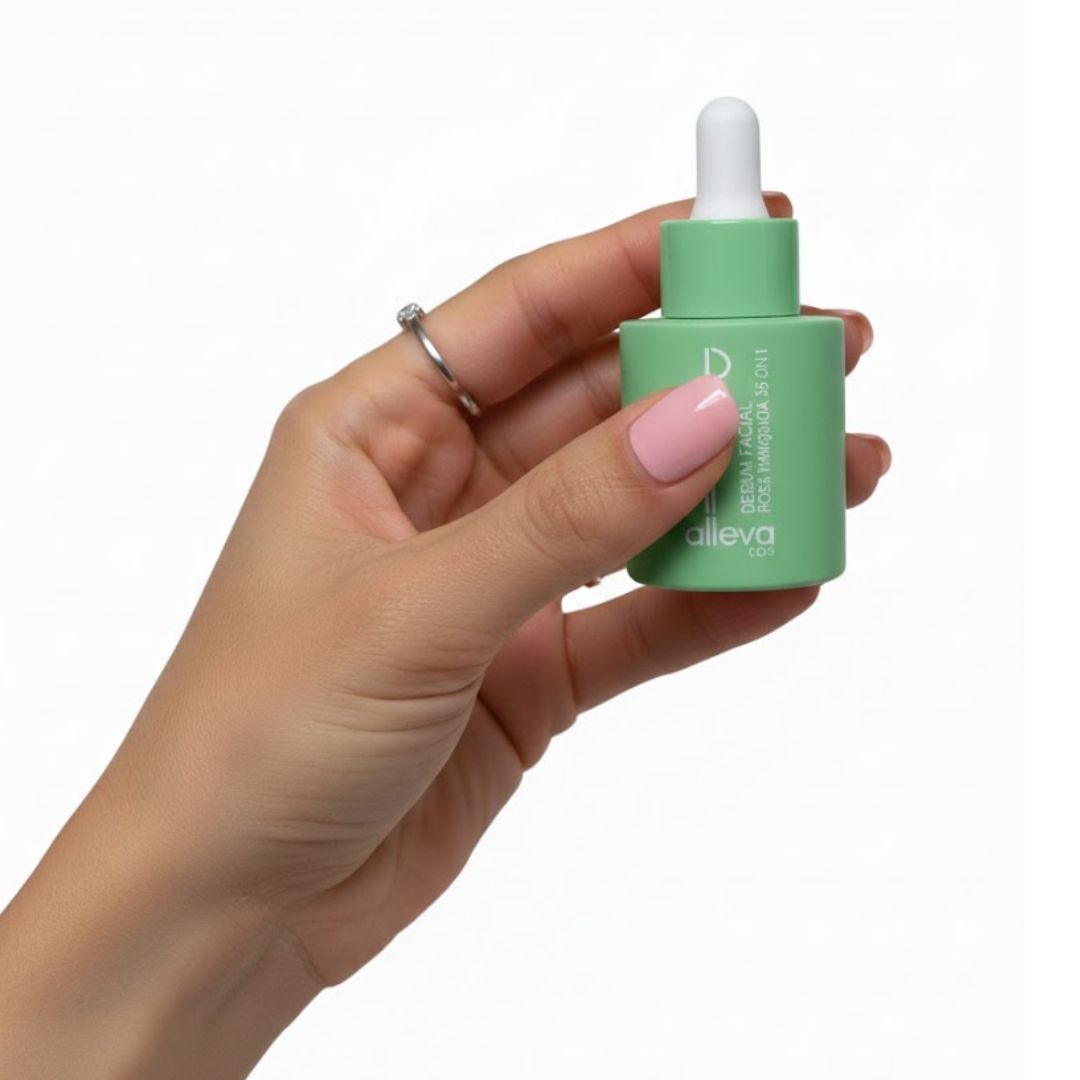 Sérum Facial Antiacne 13 em 1 Alleva | Virtual Make - Virtual Make
