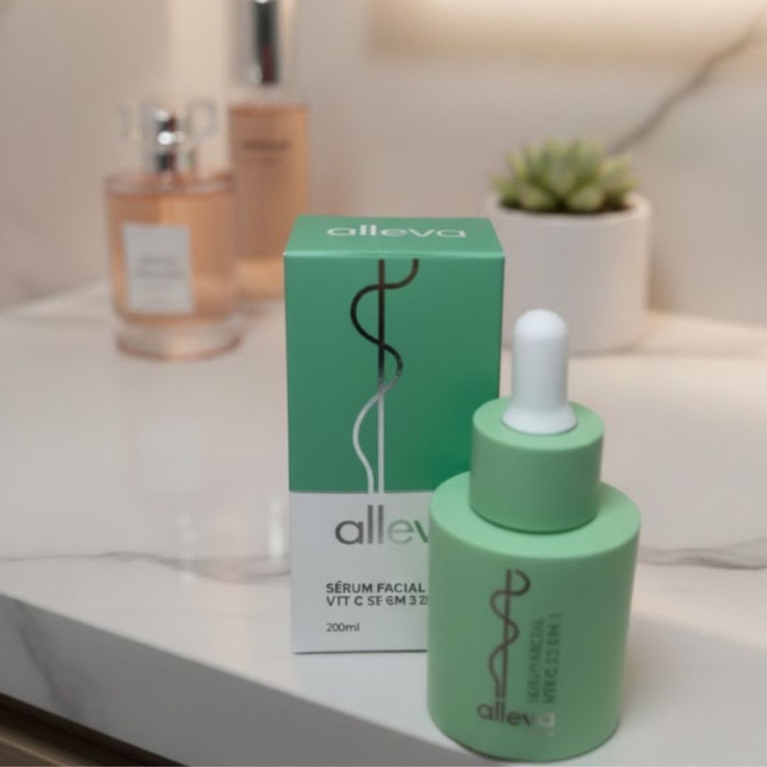 Sérum Facial Antiacne 13 em 1 Alleva AL7004 | Virtual Make