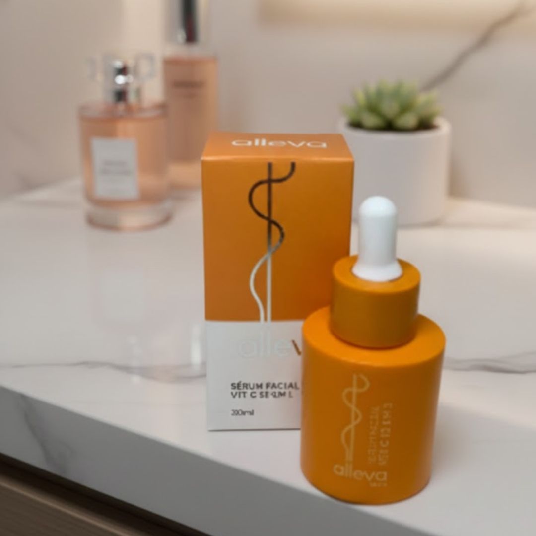 Sérum Facial Vitamina C 10 Em 1 Alleva Al7002 - para Vendas com A
