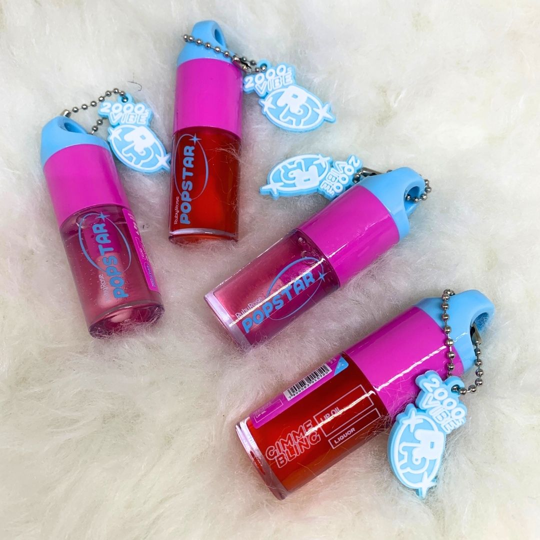 Lip Oil Gimme Bling Ruby Rose c/ 24 unid - Virtual Make