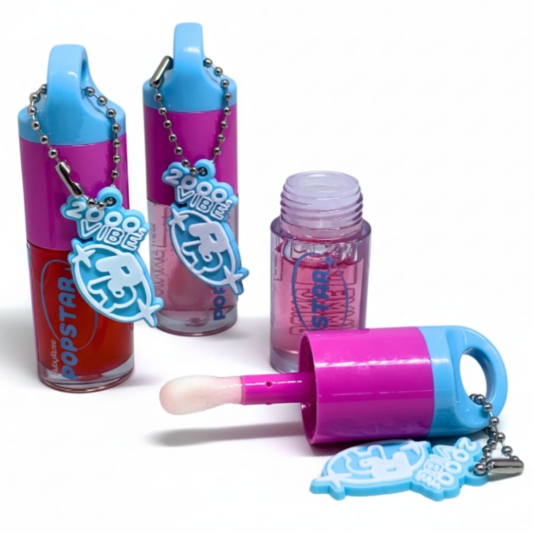 Aquilips Lip Oil Gimme Bling Ruby Rose - Kit com 4 unidades - Virtual Make ...