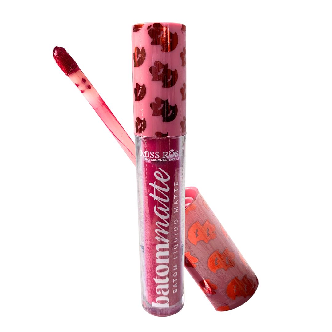 Batom Líquido Matte Miss Rôse MR044/C Rosa - Virtual Make | Maquiagem ...
