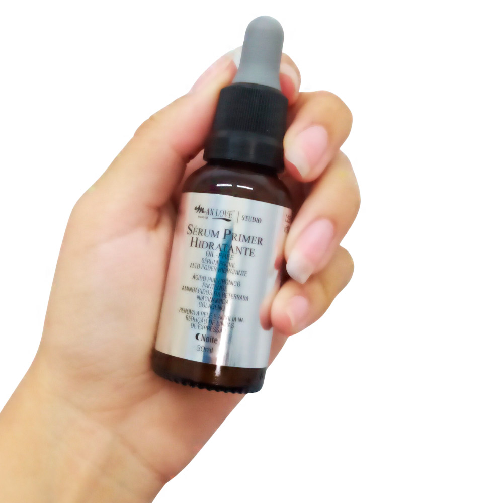 Sérum Primer Hidratante OilFree Noite Max Love Virtual Make