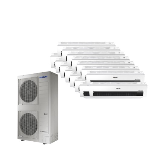 DVM ECO 12 HP (15 x HW AR5000 Samsung 7.000 BTUs) 220V/380V Trifásico