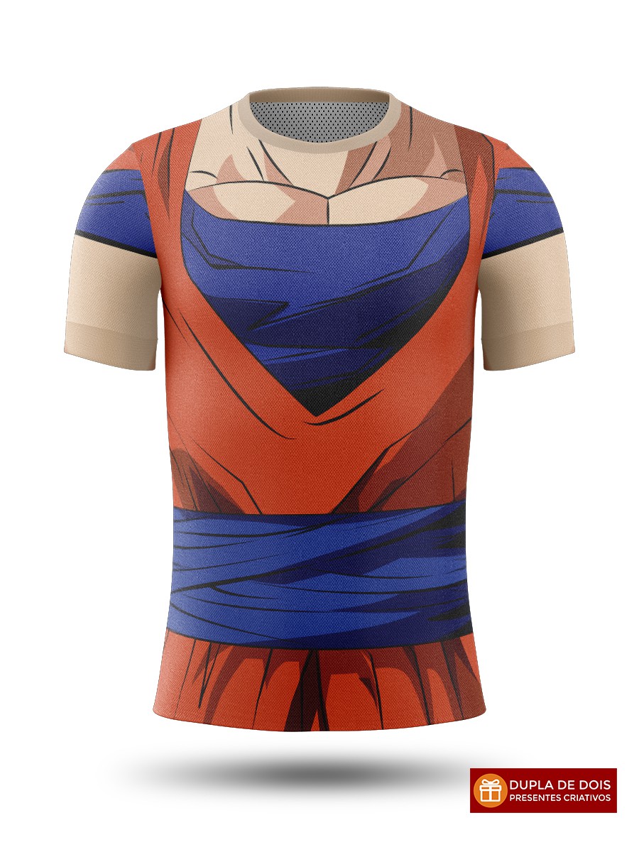 Camiseta Goku Desenho Dragon Ball Z Camisa Infantil Adulto