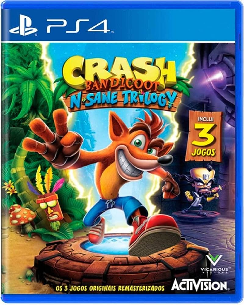 Jogos do ps4 crash corrida