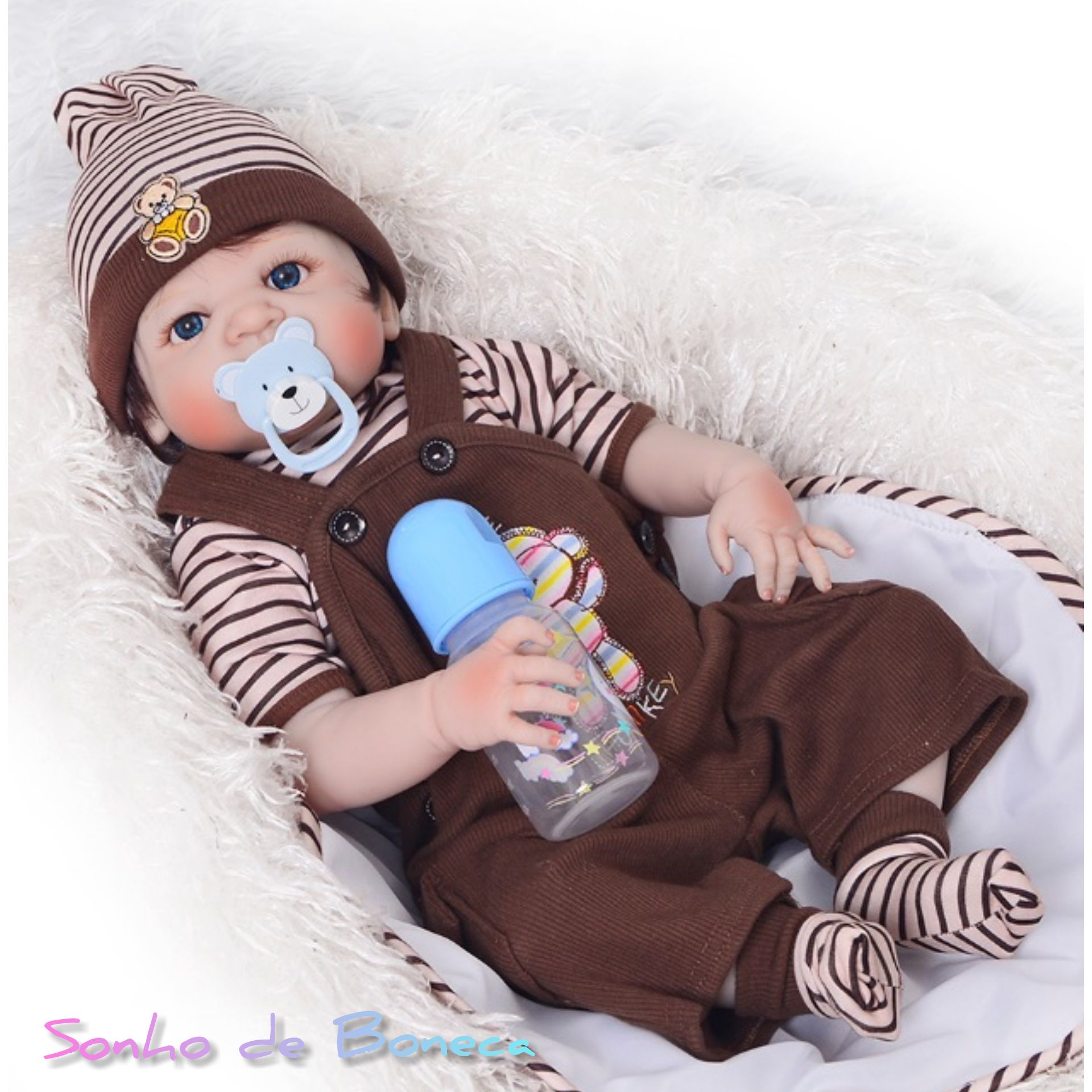 Bebê Reborn Menino 100% Silicone- Noah (Pronta Entrega) - Dinda Reborn.  Trabalhando em prol de realizar sonhos. Entrega Garantida, Menores Preços