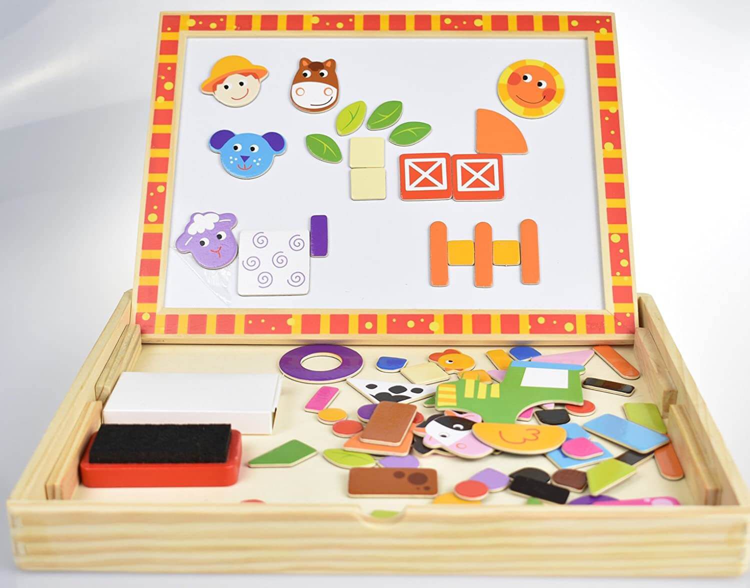 Quebra Cabeça Magnético Fazenda Tooky Toy - Educativos Brinquedos