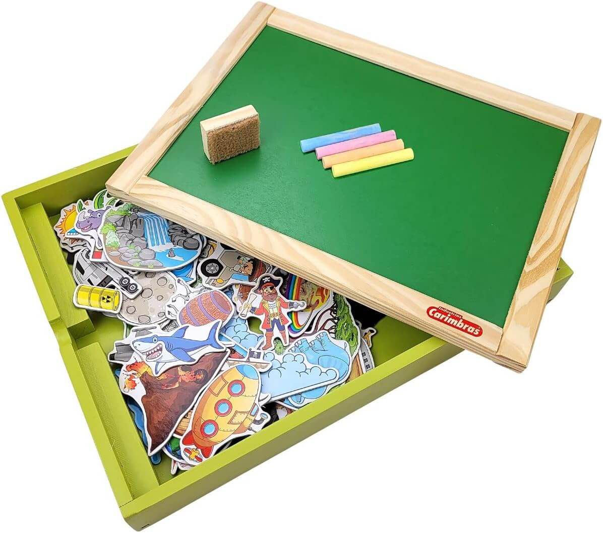 Lousa Infantil Magnética Grandes Aventuras Carimbras - Educativos ...
