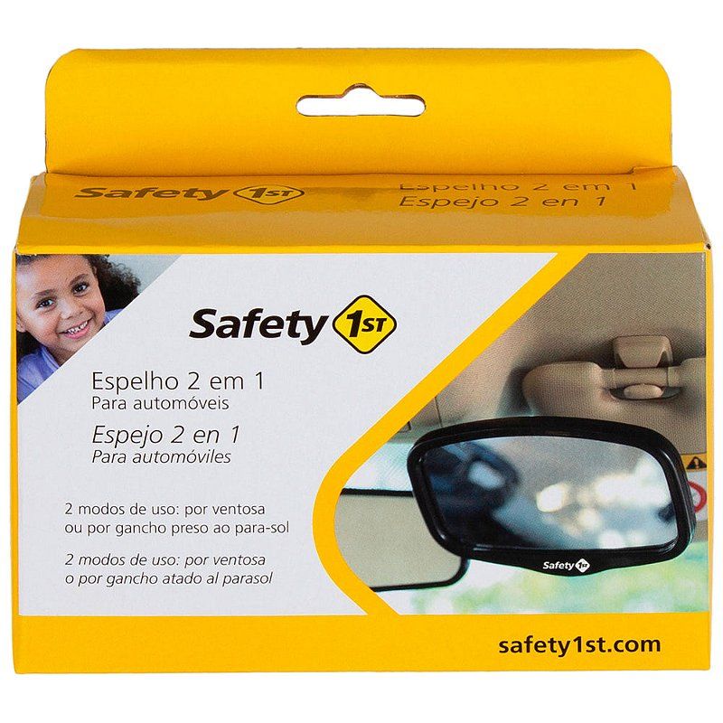 Espelho Retrovisor 2 em 1 da Safety 1st - Casa das Fraldas
