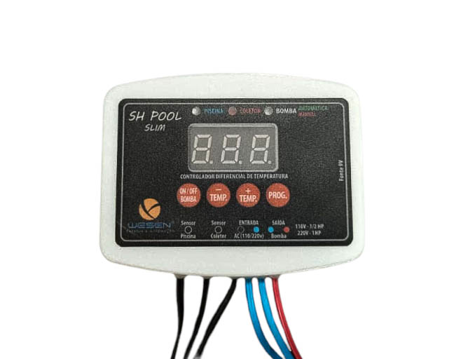 CONTROLADOR DIFERENCIAL DE TEMPERATURA SHPOOL SLIM - IONDROP