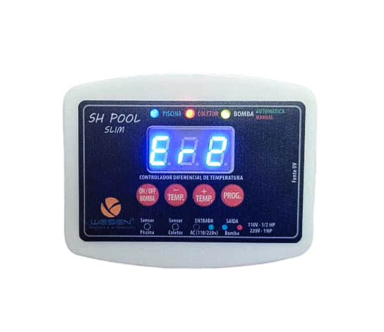 CONTROLADOR DIFERENCIAL DE TEMPERATURA SHPOOL SLIM - IONDROP