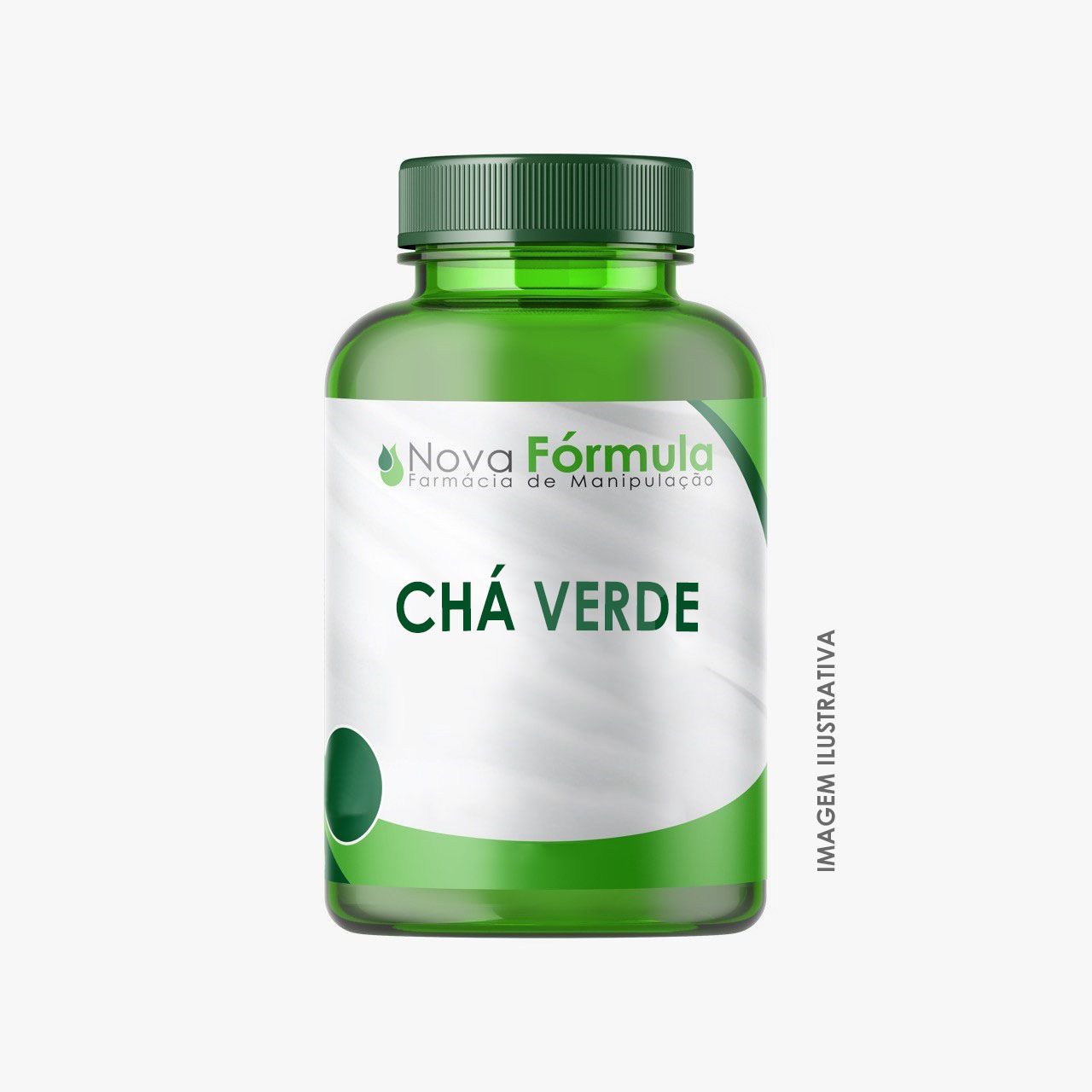 Ch Verde 500Mg 60 C psulas Nova F rmula Farm cia de Manipula o