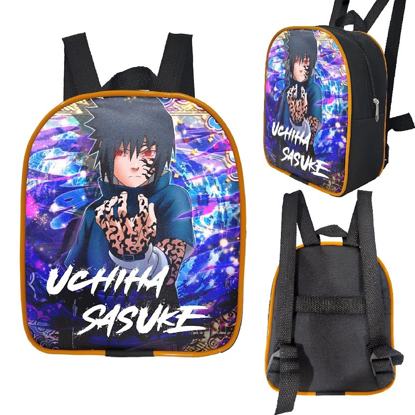 Sasuke Uchiha: Uma Página em Branco para Cores Vibrantes