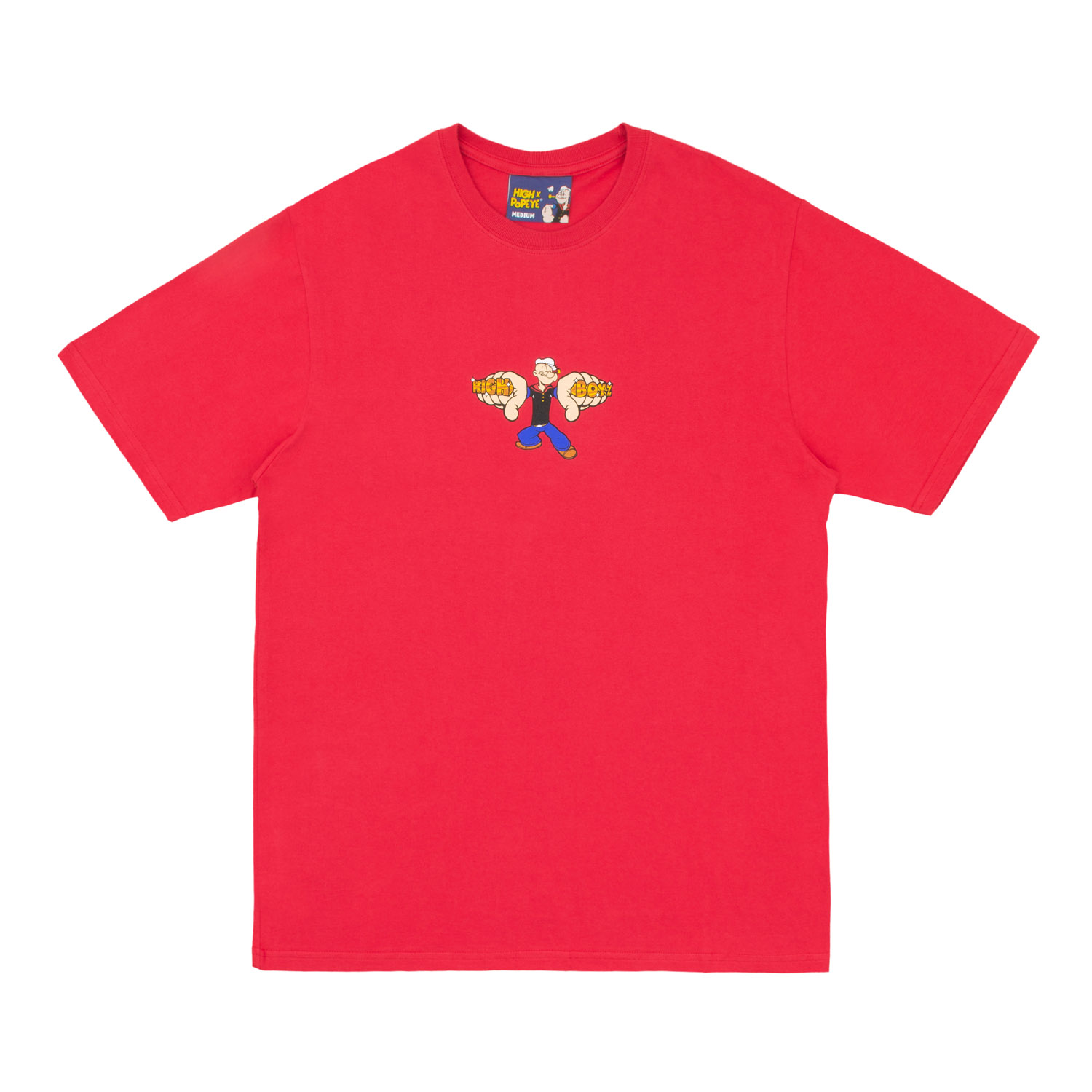 Camiseta High x Popeye Spinach Boyz - Vermelha - Compacto - A Primeira  Sneaker Shop da Amazônia