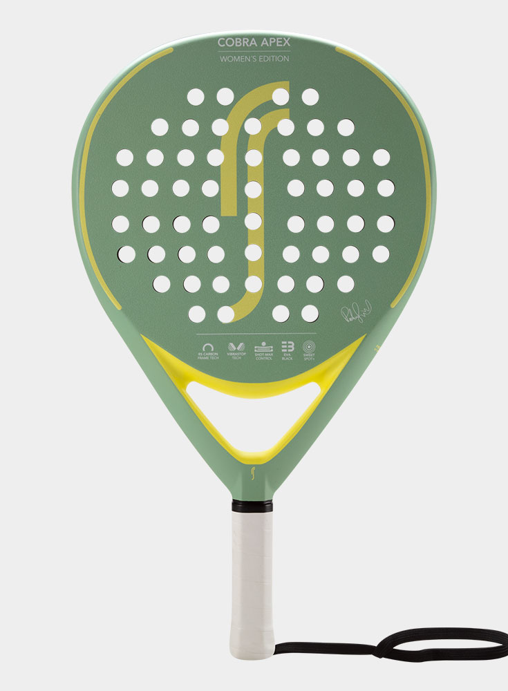 RAQUETE DE PADEL ROBIN SODERLING COBRA APEX WOMEN’S EDITION – LIME ...