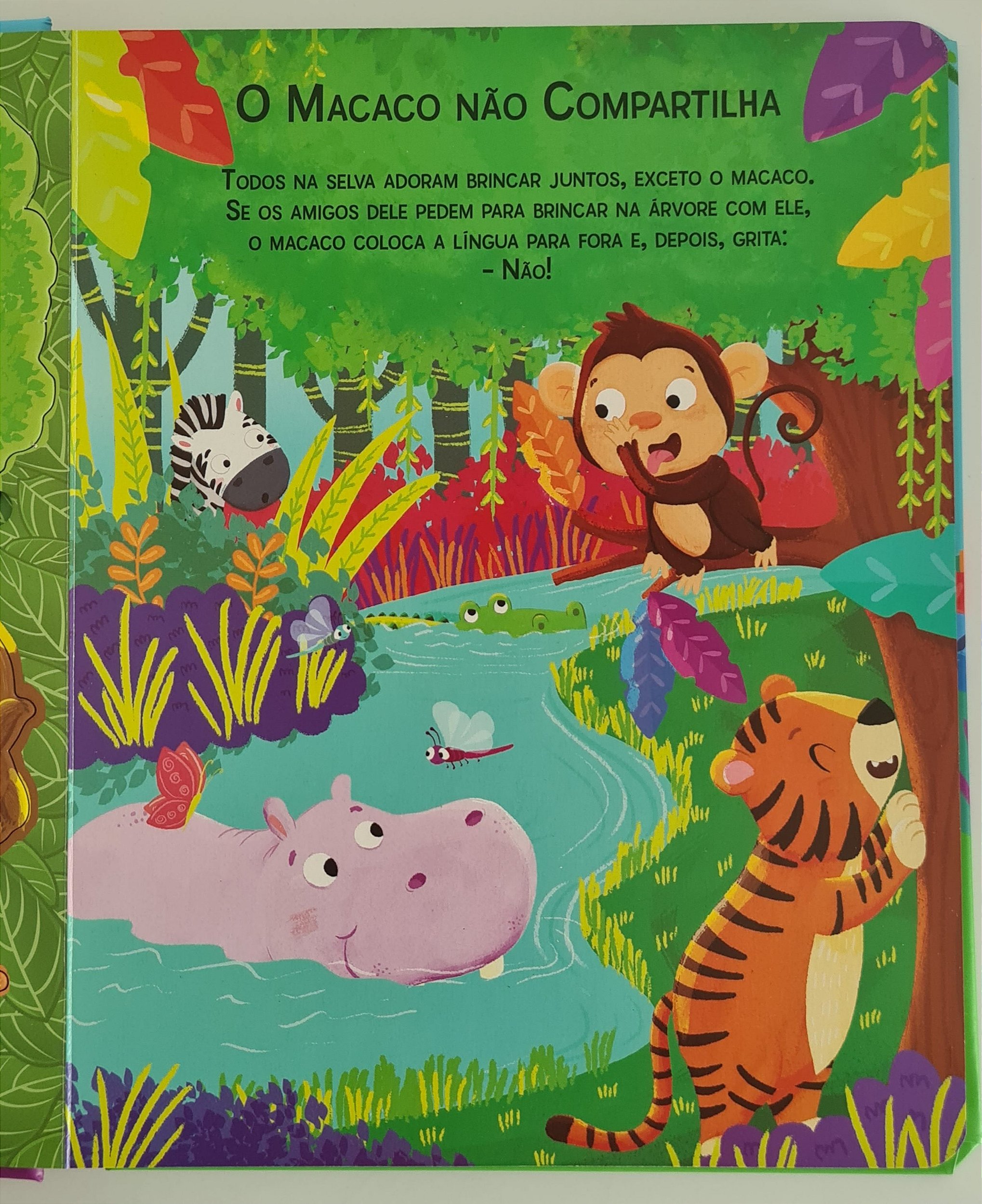 Faça Sua Própria Selva Livro Infantil Com Peças Para Montar Miniteca Livraria Infantil 0145