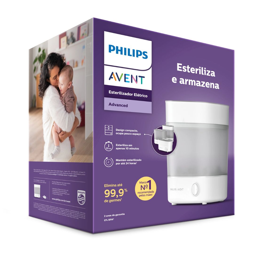 Esterilizador Elétrico de Mamadeiras 127V - Philips Avent - Baby Buys ...