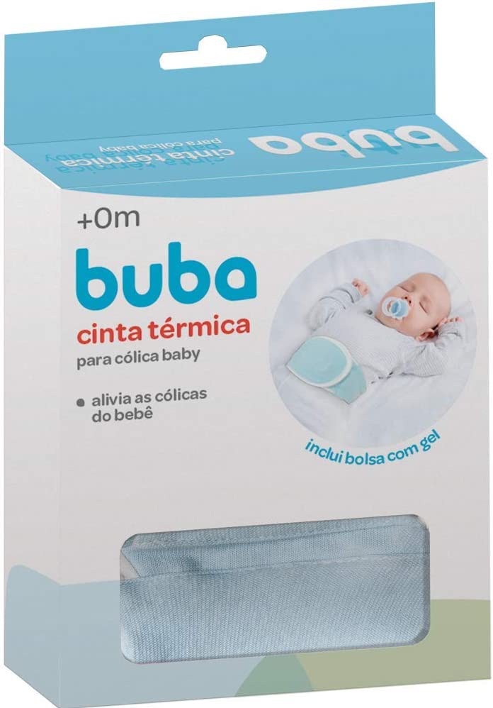 Cinta Bolsa Térmica Para Cólica Azul - Buba - Baby Buys Brasil