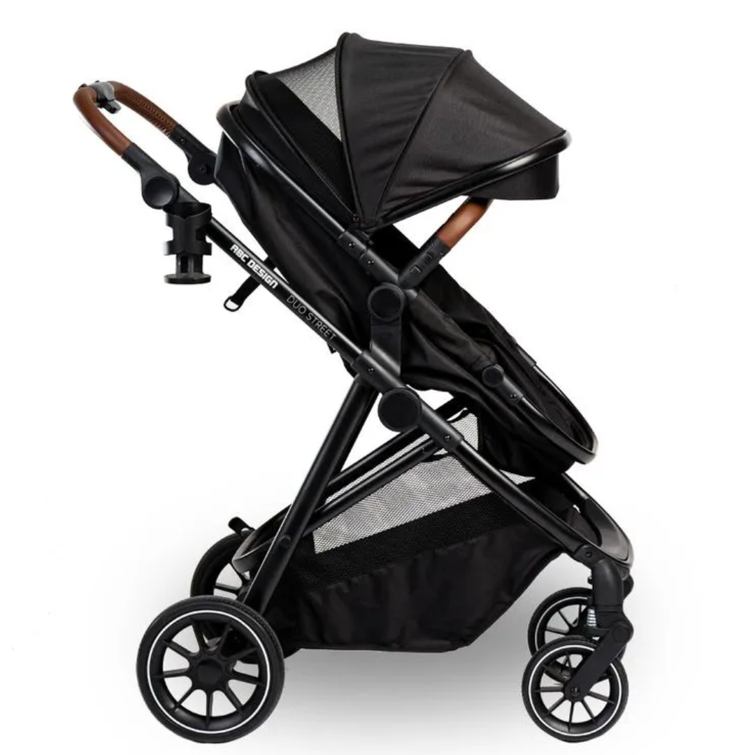 Carrinho Duo Street Black (Bebê conforto e Adaptador) - ABC Design ...