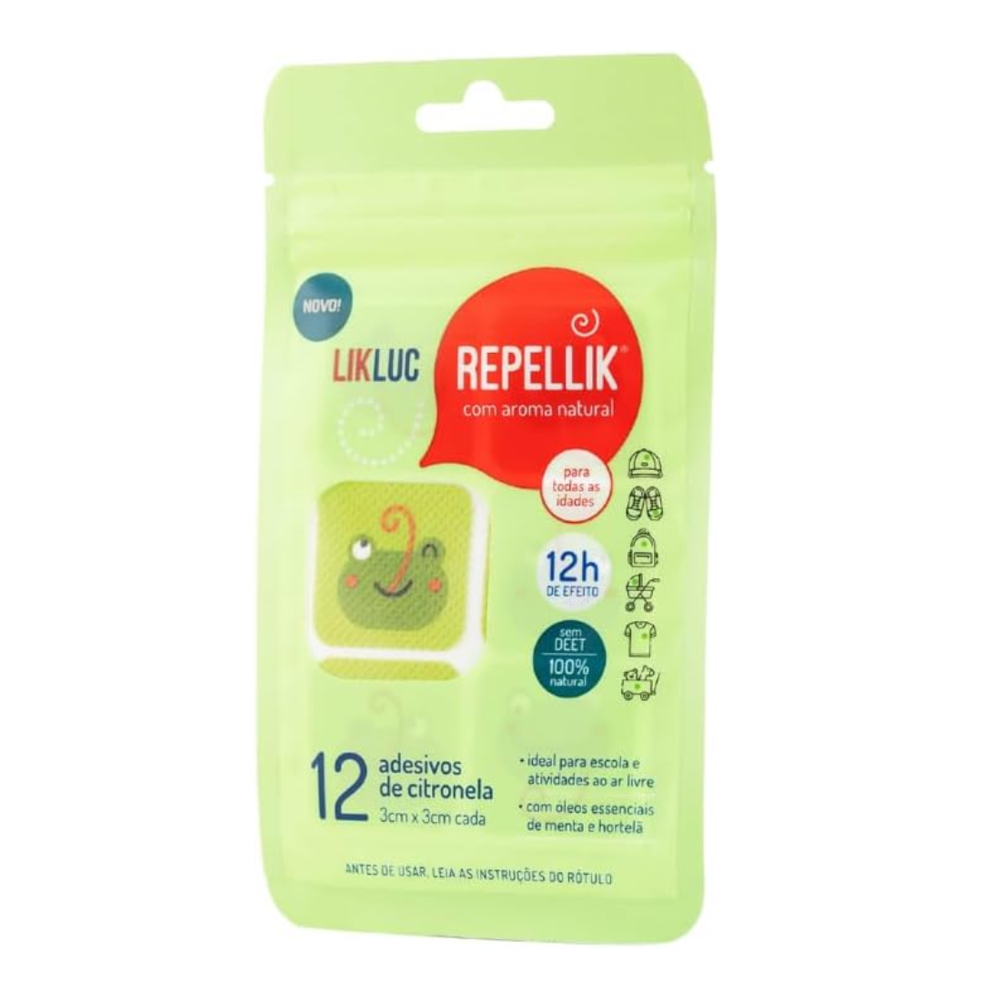 Adesivo de Citronela Repellik - Likluc - Baby Buys Brasil