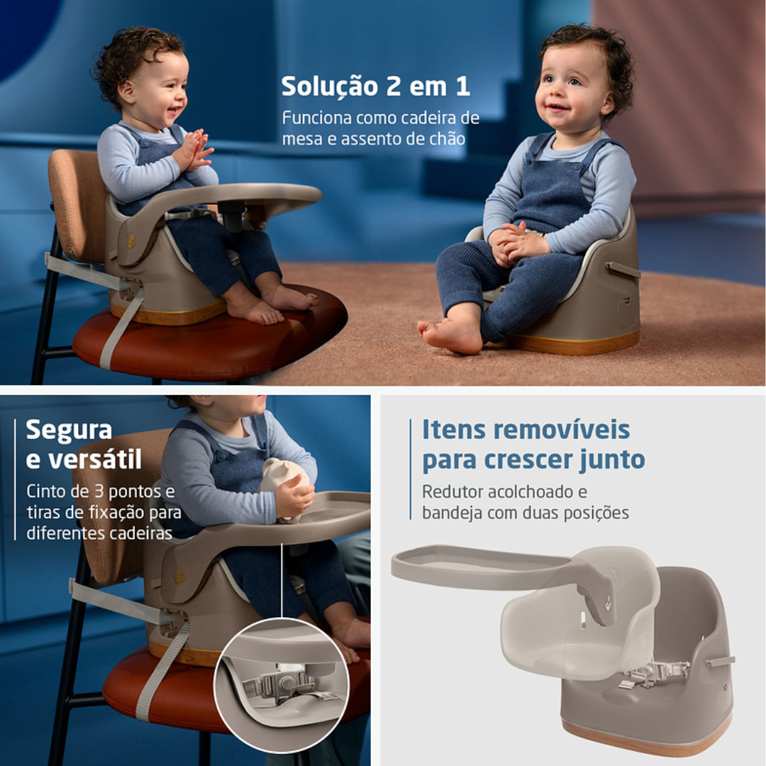 Cadeira de Refeição Portátil Jay Elegance Beige - Maxi Cosi - Baby Buys ...