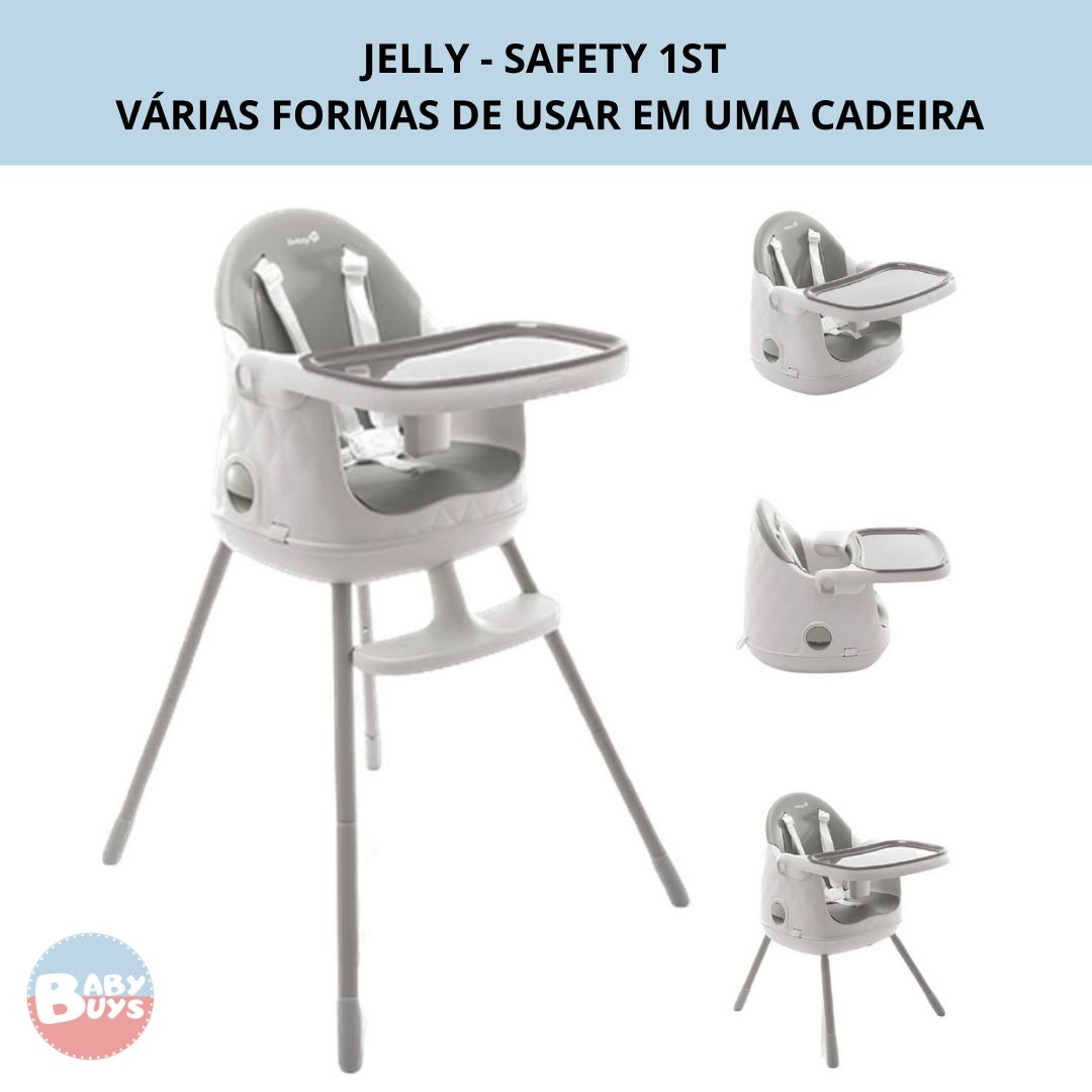 Cadeira de Refeição Infantil Jelly 3em1 Desmontável Portátil