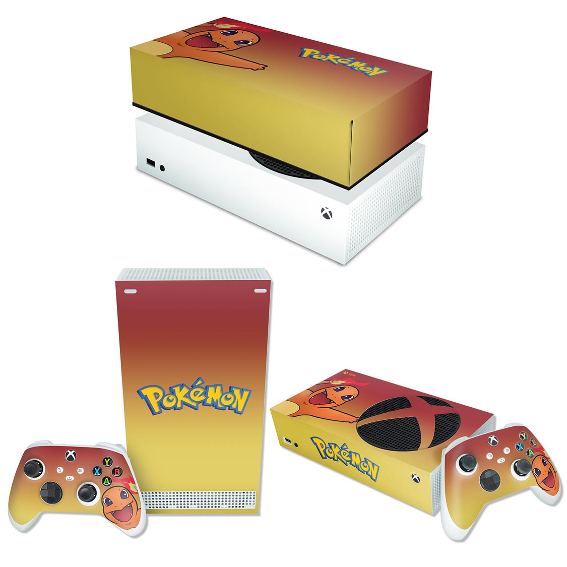 Xbox Series S Skin - Pokemon Squirtle - Pop Arte Skins Atacado