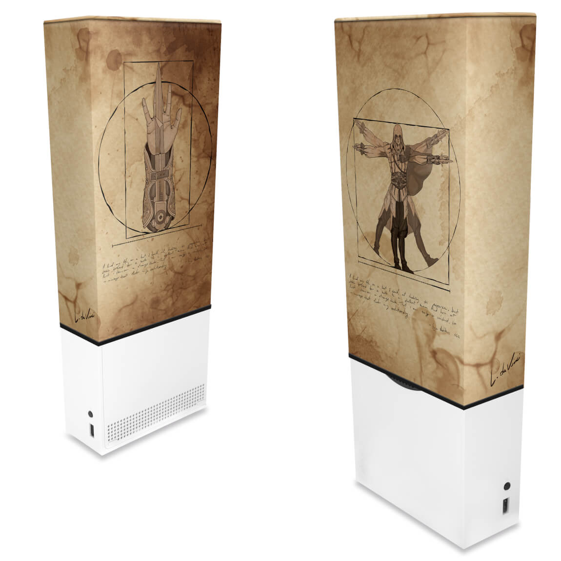 Xbox 360 Slim Capa Anti Poeira - Naruto Akatsuki - Pop Arte Skins